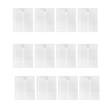 12 Pezzi di Filtro per Aspirapolvere per  E10 E10C E12 B112 / Mijia 3C  C103