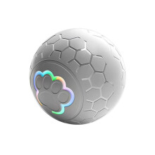 Dog Toy Electronic Pet Toy Automatic Bouncing Rolling with RGB Light Help Relieve Boredom Kitten Product