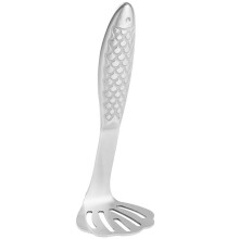 Amassador de Batatas em Formato de Peixe - Espremedor de Batatas em Aço Inoxidável, Utensílio de Cozinha para Batatas, Ovos e Mais
