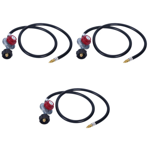 3Stk Propangasregler Robust Messing Für Grill Heizung Camping 2