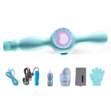 Bubbelmachine Elastische Bellenblaasstok met Magisch Effect Draagbare Bellenblazer voor Feestjes (Inclusief Waterflessen) B