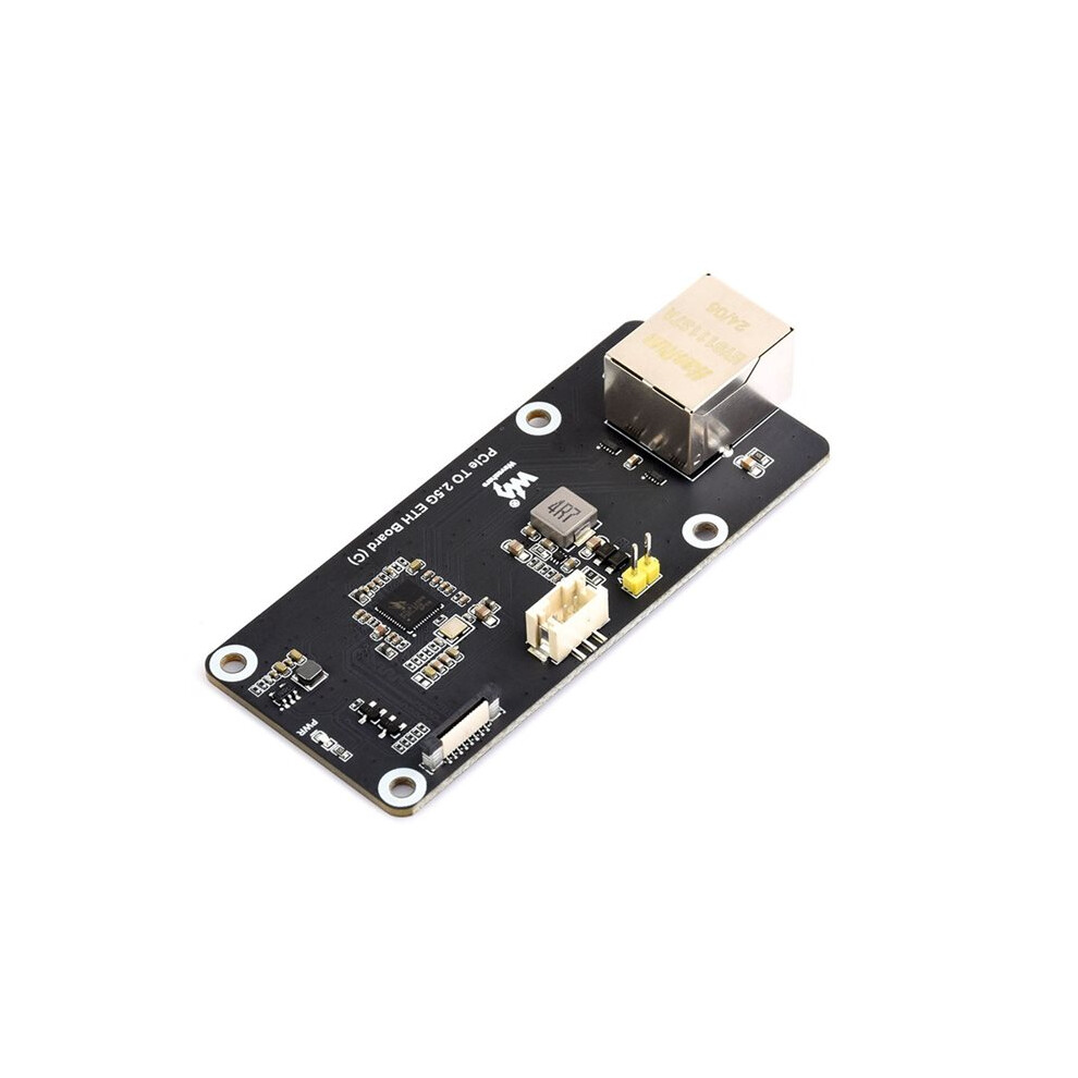 Waveshare For Raspberry Pi 5 Pcie To 2.5G Ethernet Adapter Board Supports Pi Os Plug And Pcie To 2.5G Eth Board (C) 4713906195027