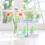 Blue Plastic Fish Tank Isolation Box Safe Breeding Container 5