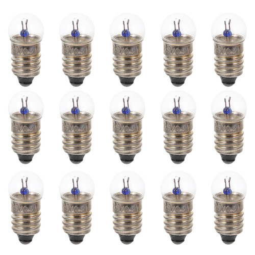 300Pièces Mini Ampoules Verre Métal Pour Modèles 1