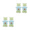 4Sets Cotton Doll Clothes with Hat for 10 Inch Dolls 4