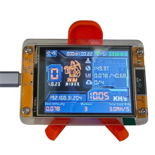 1000KH/S NMMiner NerdMiner+Stand Upgraded Harshrate 2.8 Inch Display Bitcoin Crypto Solo Miner for Home Office