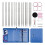 4.5 Inch Lace Interchangeable Circular Knitting Needle Set, Sizes US 1, 1.5, 2, 2.5, 4, 5, 6, 7 Interchangeable 1