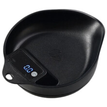 Coffee Bean Electronic Scale Bean Tray Baking Scales LED Digital Display Portable Scales for Kitchen Household Black