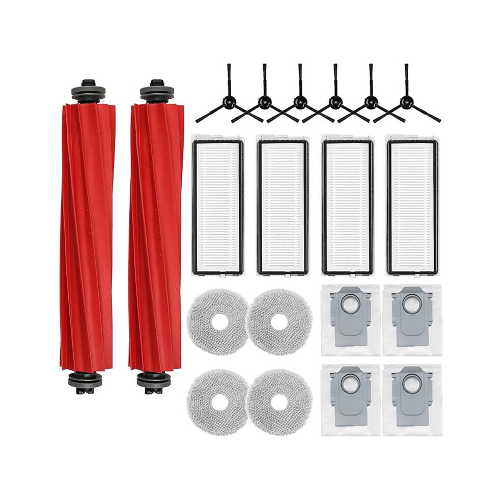 20Pcs For Qrevo Pro Qrevo Maxv Qrevo S Vacuum Cleaner Replacement Parts Vacuum Brush Filter Dust Bag Mop Cloth 6033072524925