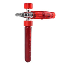 Pressure Foam Cannon Pro with 1/4 Quick Connector, Car Wash Soap Dispenser for Thick Foam Red