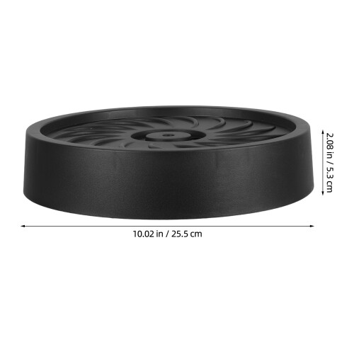 Plateau Pour Pots De Fleurs Roues Drainage ABS 2