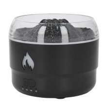 Flame 280 ml Schwarzer Diffusor für ätherische Öle kompakt