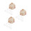 3Pièces Enseignes Bois Bébé Mensuelles Design Pour Souvenirs 6