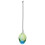 2Pièces Œufs Cristal Peints Main Vert Suspendus Pour Décor Pâques 2