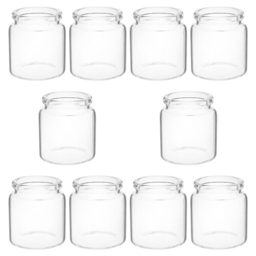 20Pièces Pots Transparent Pour Plantes Miniatures Terrarium 1