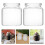 20Pièces Pots Transparent Pour Plantes Miniatures Terrarium 11