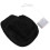 2Pièces Chauffe-Main USB Tapis Souris Confortable Noir 2