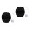2Pièces Chauffe-Main USB Tapis Souris Confortable Noir 4
