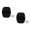 2Pièces Chauffe-Main USB Tapis Souris Confortable Noir 7