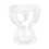 5Pcs Clear Parfait Cups High Base Ice Cream Bowls for Mixed Drinks 1