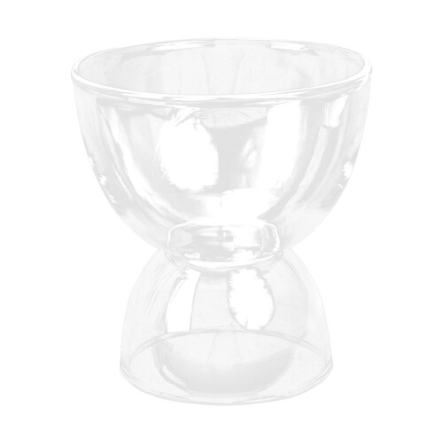 5Pcs Clear Parfait Cups High Base Ice Cream Bowls for Mixed Drinks