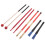 2Pièces Ensemble Percussion Rouge Nylon Bois Mallets Brosses Et Sac 2