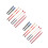 2Pièces Ensemble Percussion Rouge Nylon Bois Mallets Brosses Et Sac 5