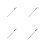 4Pcs Stainless Trimming Tools Silver for Clay 7