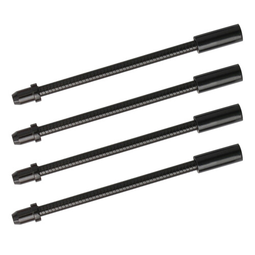 8Pièces Câbles Flexibles Métal Noir Compatible Tout 1