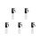 5Pièces Flacon Spray Mini Plastique Transparent Brume Uniforme 7