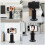 Black ABS Desktop Phone Gimbal Auto Face Track Selfie Stabilizer 8
