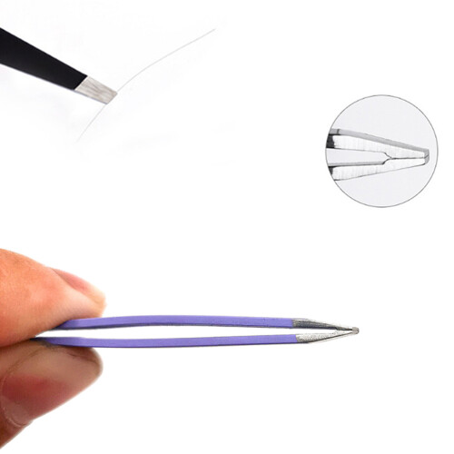 12Pièces Pinces À Sourcils Acier Inoxydable Usage 1