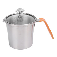 300 ml Edelstahl-Milchschaumkännchen mit Deckel & Skala