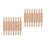 16Pcs Baking Roller Set Child Friendly Small Wooden Rolling Pins 4