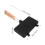 Double Sided Aluminum Sandwich Press Black Nonstick Snack Pan 3