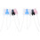 40Pcs Replacement Perfume Spray Heads Assorted Color Durable 2