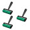 3Pcs Green Rubber Rollers Printmaking Brayers for Stamping Crafts 6
