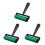 3Pcs Green Rubber Rollers Printmaking Brayers for Stamping Crafts 7