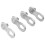 8Paires De Argent Pour Mini Vélos Vtt 3