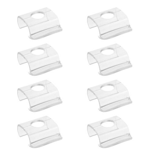 32Pcs Transparent Blind Pulls Quick Install Pom Window Shade Parts 2