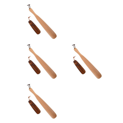 8Pièces Accessoires Bois Pour Chaussures Usage Multi Coloré 1