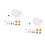 2Ensembles Ensemble Bijoux Filles Clip-on Confortable Enfants 7