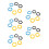 30Pcs Durable Rubber Microphone Shock Mounts and Stabilizer Rings 5