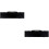 2Pcs Portable PU Flute Carrying Cases Black Waterproof 7