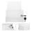 Durable Acrylic Tip Jar Lock Box for Bartenders Donation Storage 10
