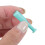 2Pièces Accessoire Insertion Retrait Lentilles Rigides Vert 3