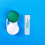 2Pièces Accessoire Insertion Retrait Lentilles Rigides Vert 5
