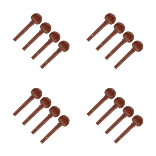 16Pièces Accessoires Violon Chevilles Bois Durables 2
