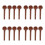 16Pièces Accessoires Violon Chevilles Bois Durables 9