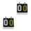 2Pièces De Score Portable En Multisports Compact 4